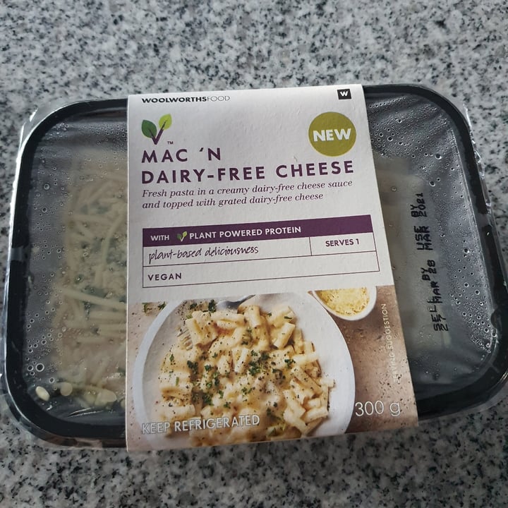 Woolworths Mac n DairyFree Cheese Review abillion