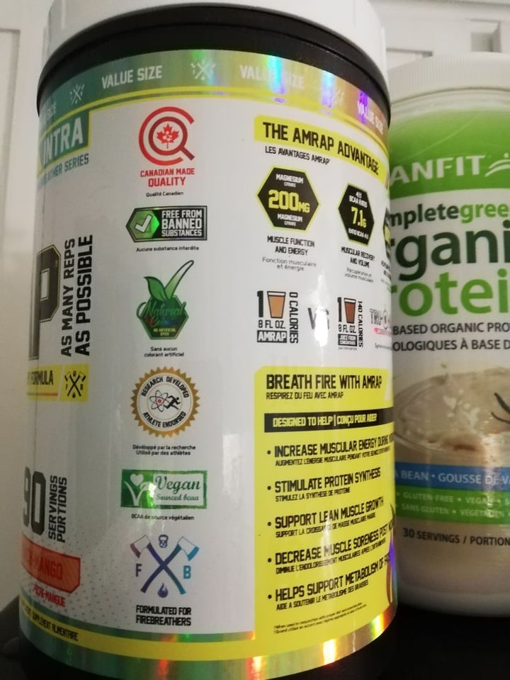 Amrap Amrap BCAA PeachMango Reviews abillion