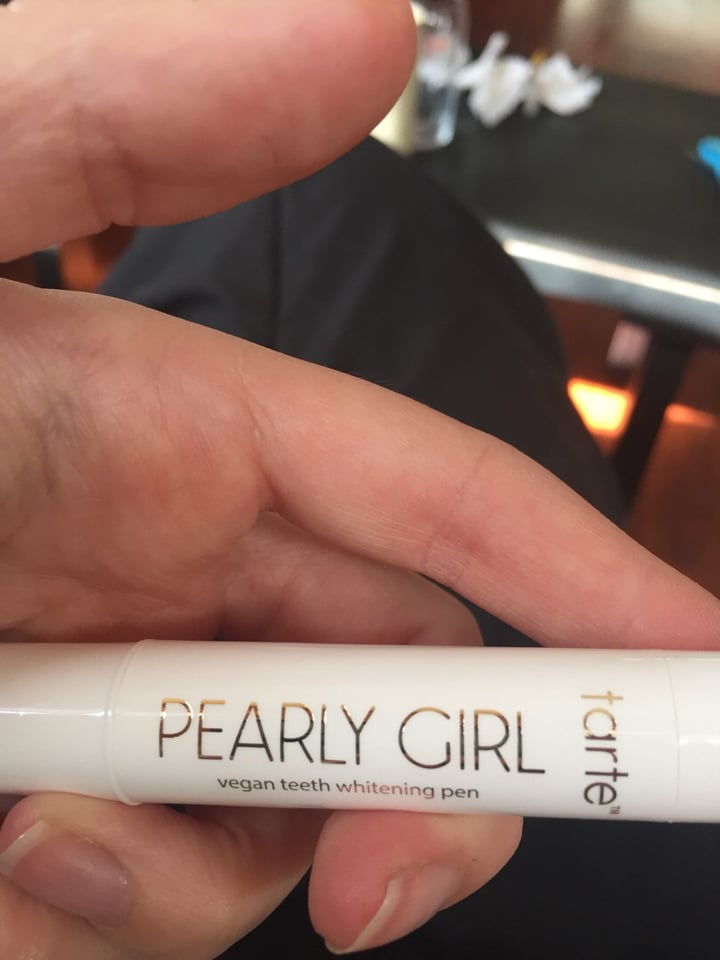 Tarte Cosmetics Pearly girl vegan teeth whitening pen Review | abillion