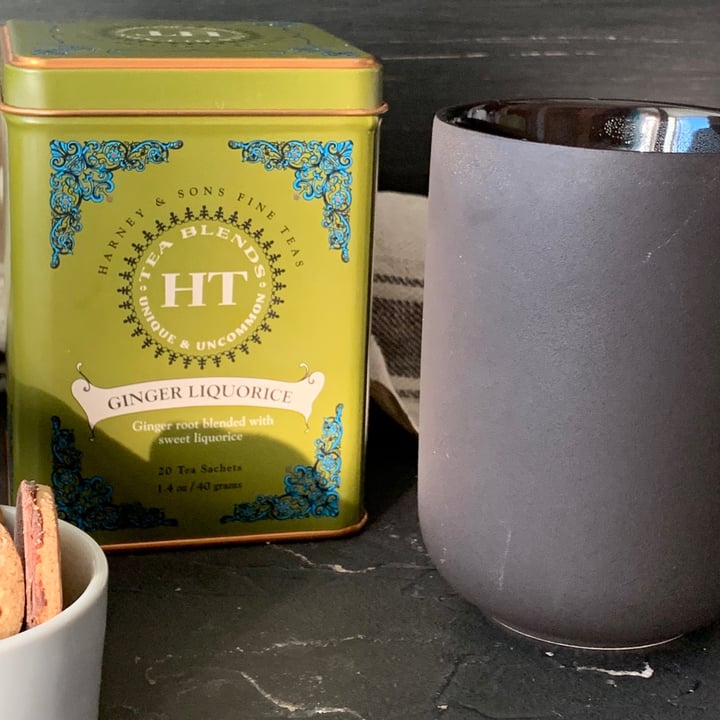 Harney and sons fine teas Ginger Liquorice Review abillion