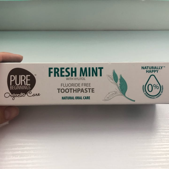 Pure Beginnings Fresh Mint Toothpaste Review abillion