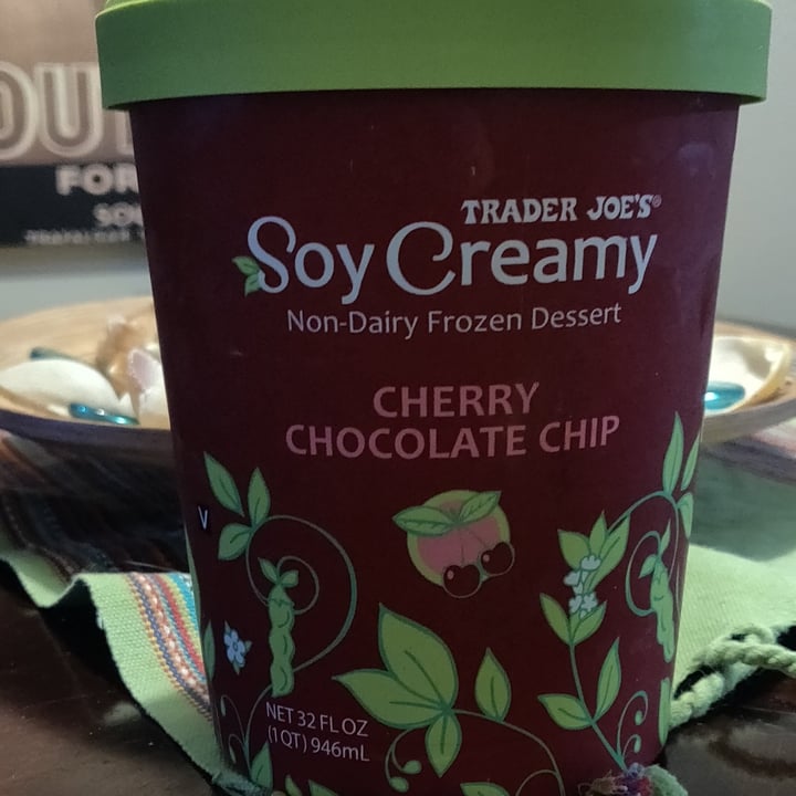 Trader Joe's Soy Creamy Cherry Chocolate Chip Review abillion