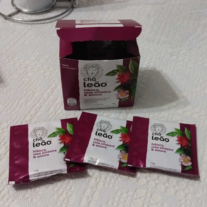 Chá Leão hibisco rosa silvestre & amora Reviews abillion