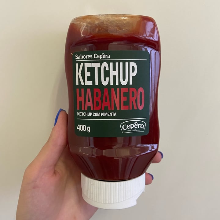 review photo of Cepera Ketchup Habanero shared by @vegcomma on 26 Apr 2022 - review