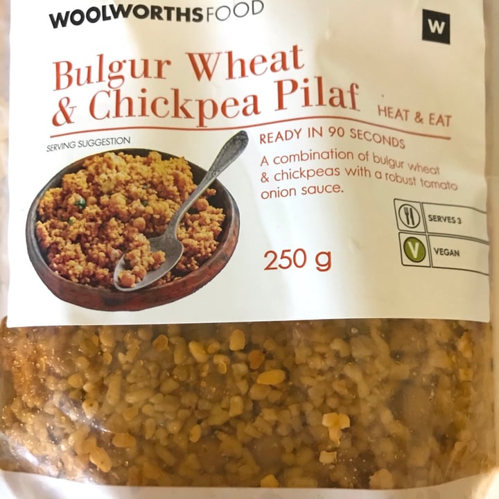 Woolworths Bulgur wheat and chickpea pilaf Reviews abillion