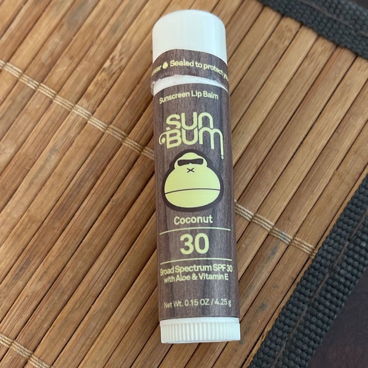 Sun Bum Sunscreen Lip balm Coconut spf 30 Review abillion