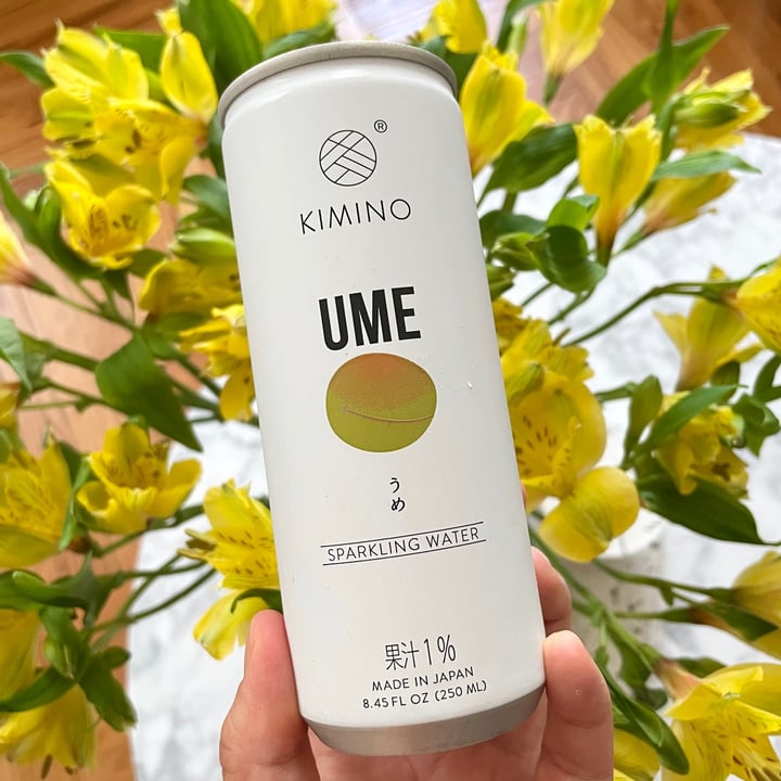 Kimino Ume Sparkling Water Reviews abillion