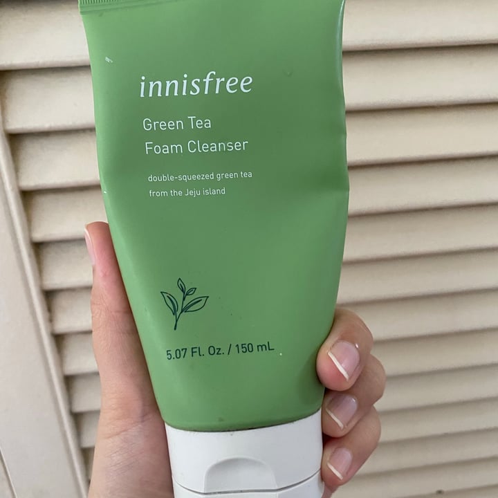 Innisfree Green Tea Foam Cleanser Review abillion