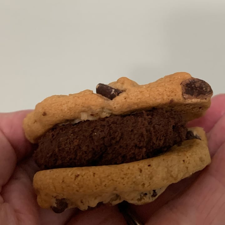 Whole Foods bakery Mini Chocolate Chip Cookie Sandwich with Chocolate