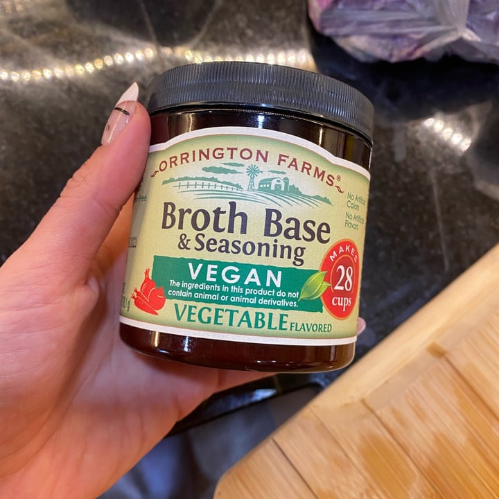 Orrington Farms Vegan Vegetable Broth Base & Seasoning Review abillion