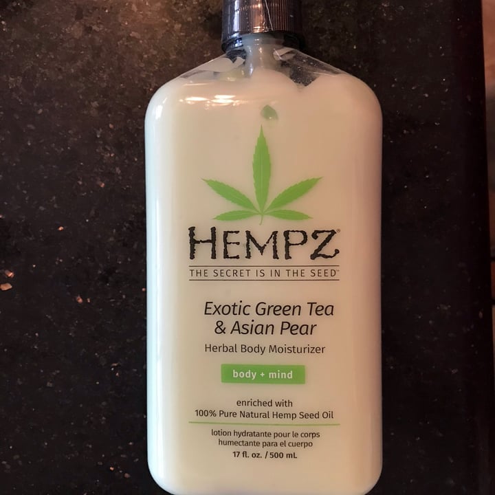 Hempz Exotic Green Tea & Asian Pear Herbal Body Moisturizer Review