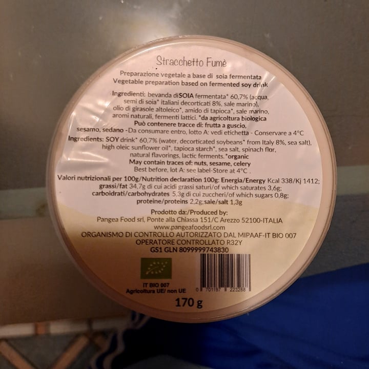 review photo of Pangea Foods Stracchetto fume shared by @silvialuna on 10 Sep 2021 - review