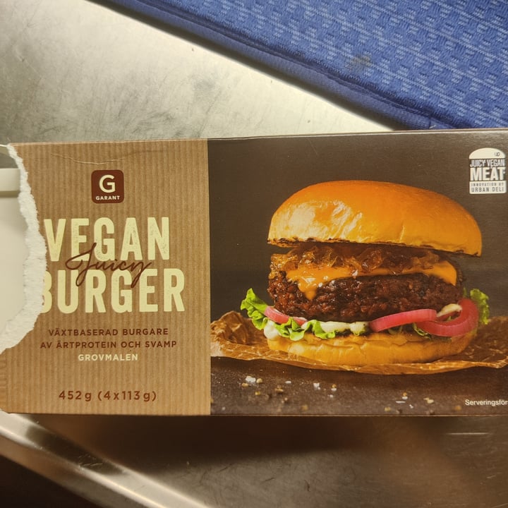 Garant Juicy Vegan Burger Review abillion