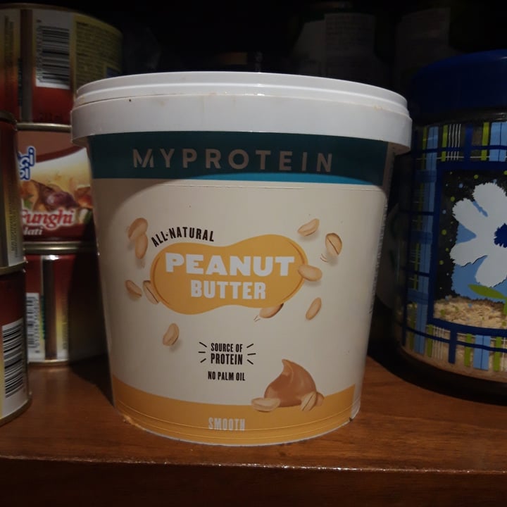 MyProtein All Natural Peanut Butter Smooth Review abillion