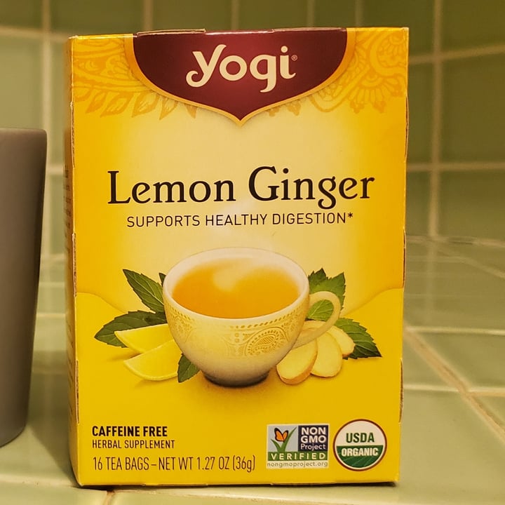Yogi Tea Organic Lemon ginger Review abillion