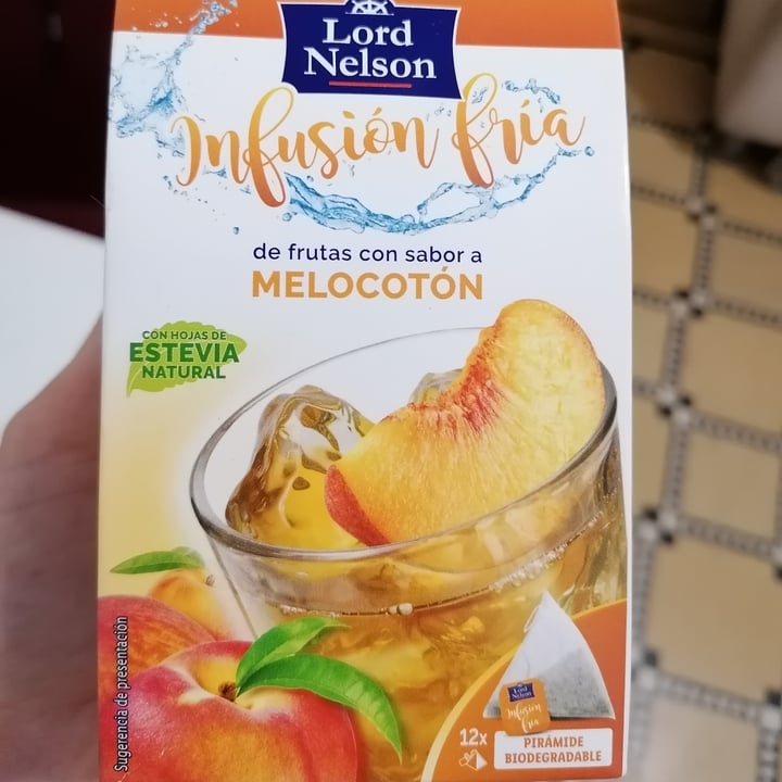 Lord Nelson Infusión fría de frutas con sabor a melocotón con hojas de estevia natural Reviews