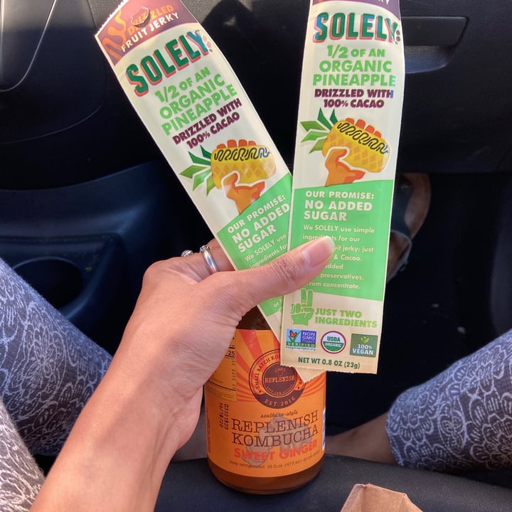 Solely Organic Pineapple jerky Review abillion