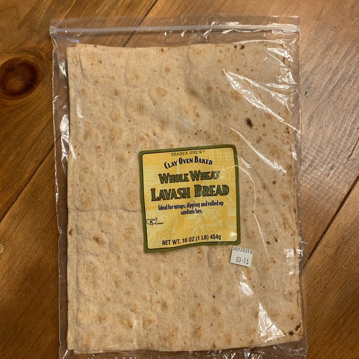Trader Joe's Whole Wheat Lavash Bread Review abillion