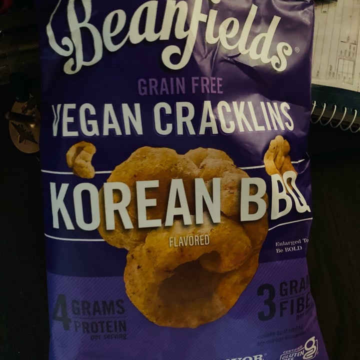 Beanfields Vegan Cracklins Korean BBQ Review abillion