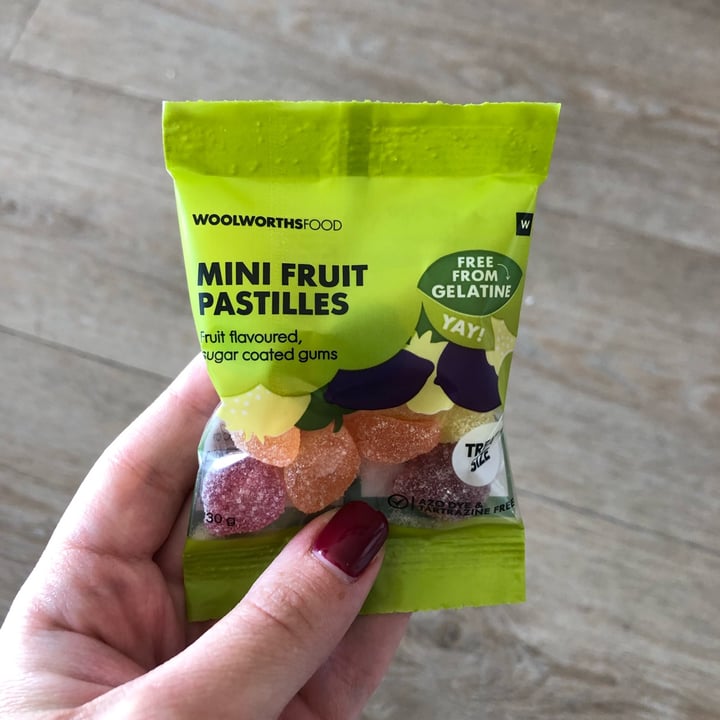 photo of Woolworths Food Mini fruit pastilles shared by @aleecpt on  09 May 2022 - review