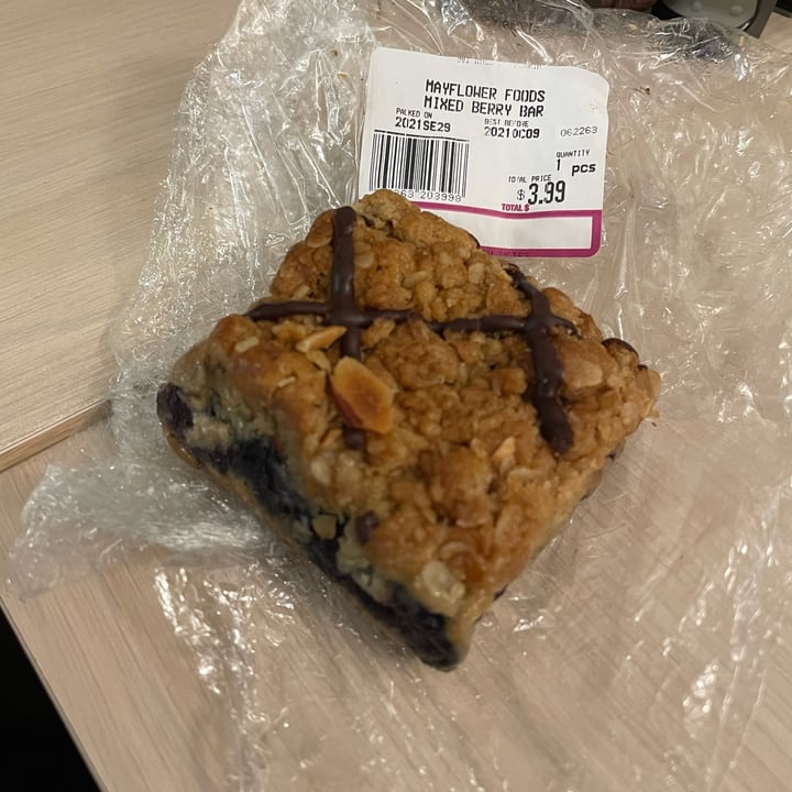 Mayflower Foods Mixed Berry Bar Review abillion