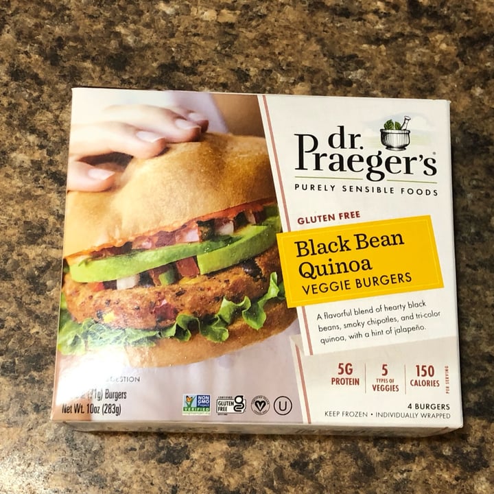 Dr. Praeger's Black Bean Quinoa Veggie Burgers Review abillion