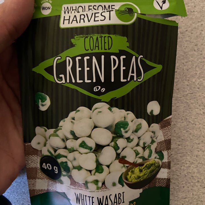 Wholesome Harvest Wasabi coated green peas Review abillion