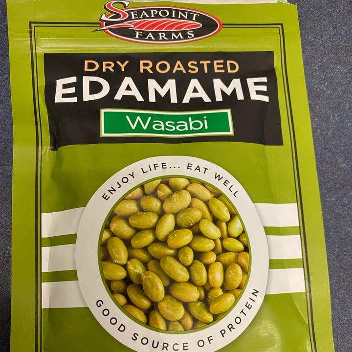 Seapoint Farms Dry Roasted Edamame Wasabi Review abillion