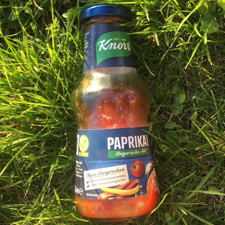 Knorr Paprika Sauce Review abillion
