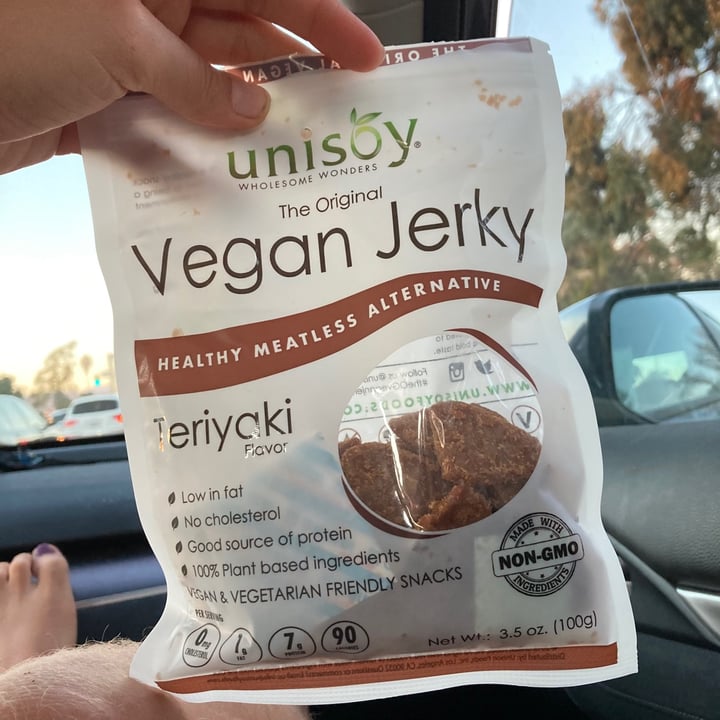 Unisoy Wholesome Wonders Vegan Jerky Review abillion