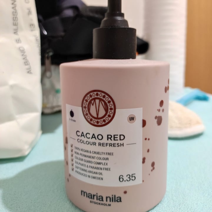 Maria Nila cacao red colour refresh Reviews | abillion