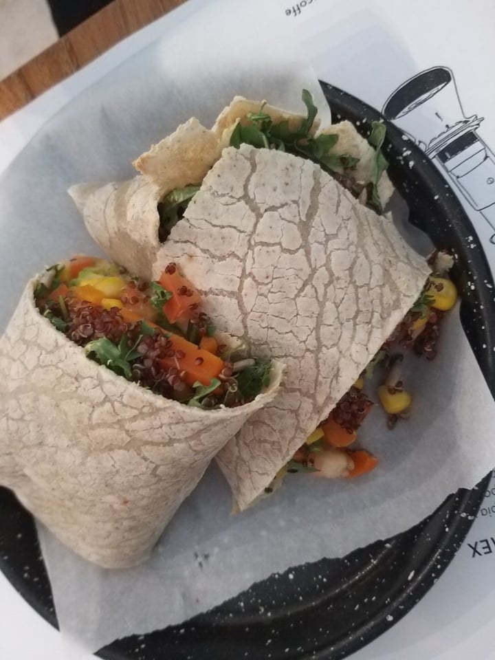review photo of OL'DAYS Coffee and Deli Vegan burrito shared by @lolarocha on 31 Jul 2019 - review