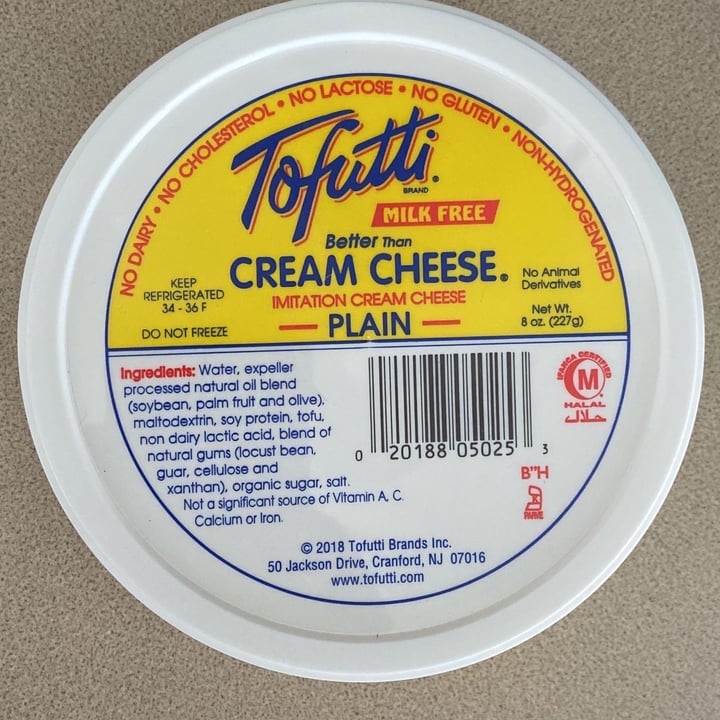 Tofutti Cream cheese Nature Review abillion