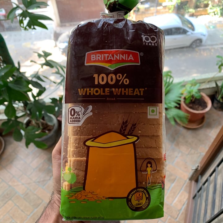 Britannia 100 Whole Wheat Bread Review abillion