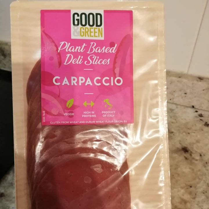 Good & Green Plant Based Deli Slices Carpaccio Review abillion