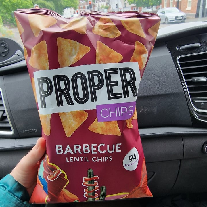 Proper Chips Barbecue Lentil Chips Review abillion