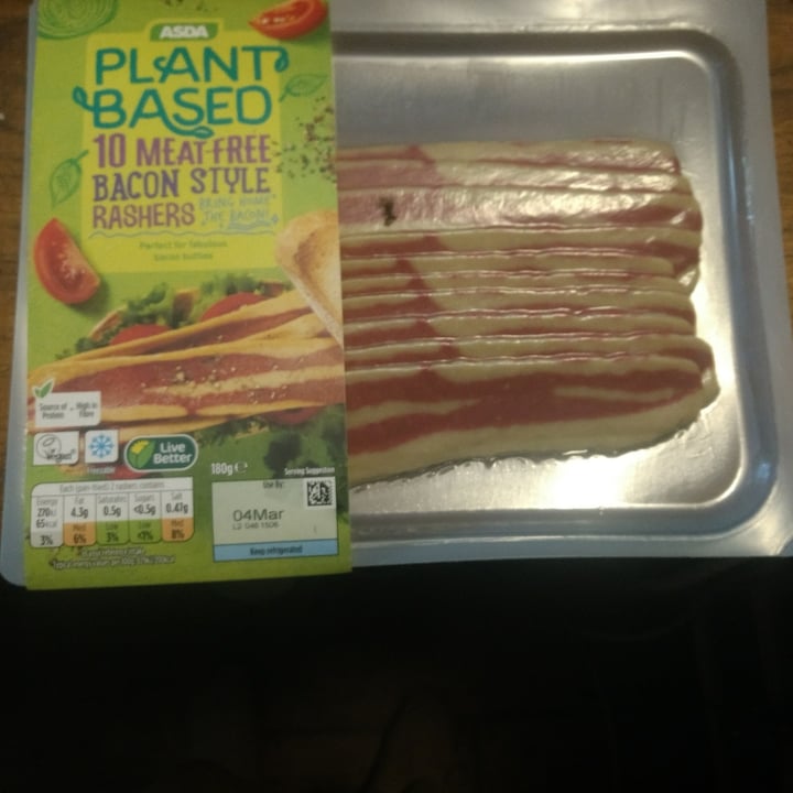 Asda Plant Based 10 meat free bacon style rashers Reviews abillion