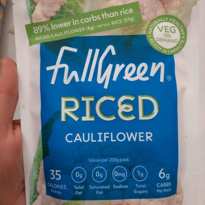 Fullgreen Riced Broccoli & Cauliflower Review abillion