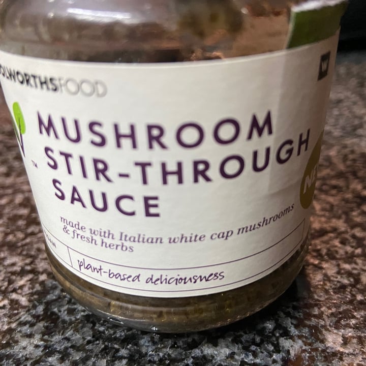 Woolworths Food Mushroom stirthrough sauce Review abillion