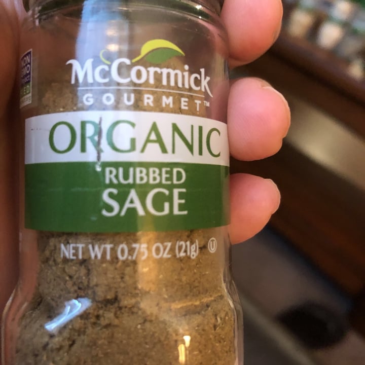 McCormick Organic rubbed sage Review abillion