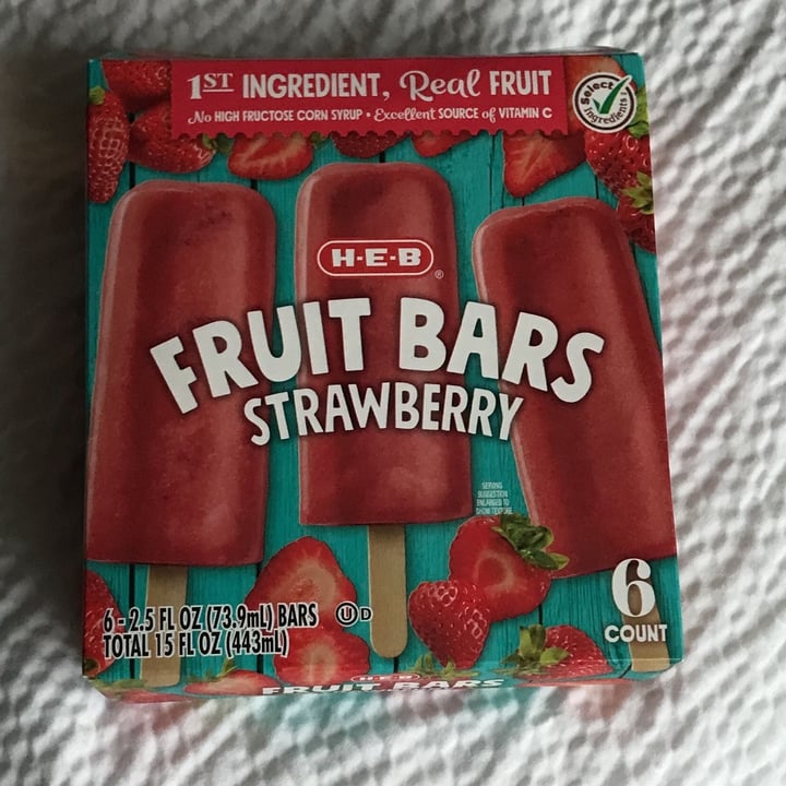 HEB Fruit Bars Strawberry Review abillion