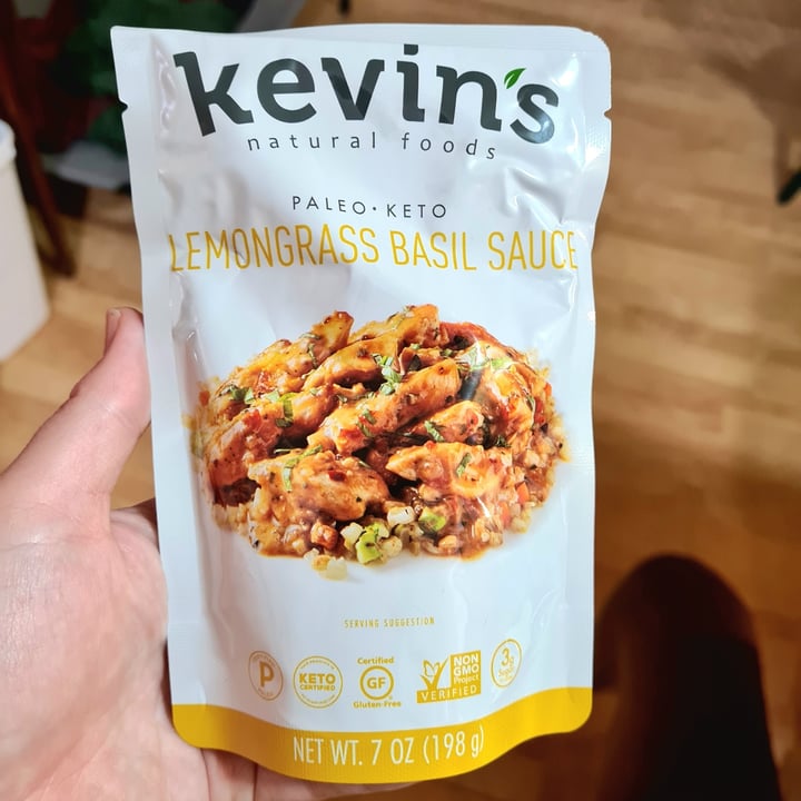 Kevin's natural foods Lemongrass Basil Sauce Review abillion