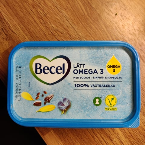 Becel, Becel Lätt Omega 3, butter, dairy alternatives, food, review