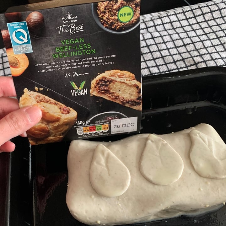 Morrisons Vegan beefless Wellington Reviews abillion