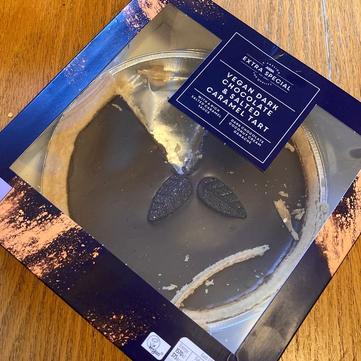 ASDA Extra Special Vegan Dark Chocolate & Salted Caramel Tart Review