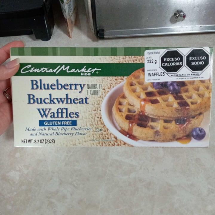 H-E-B Blueberry Buckwheat Waffles Review | Abillion