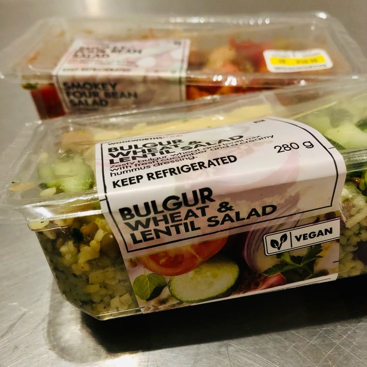 Woolworths Food Bulgur Wheat & Lentil Salad Review abillion