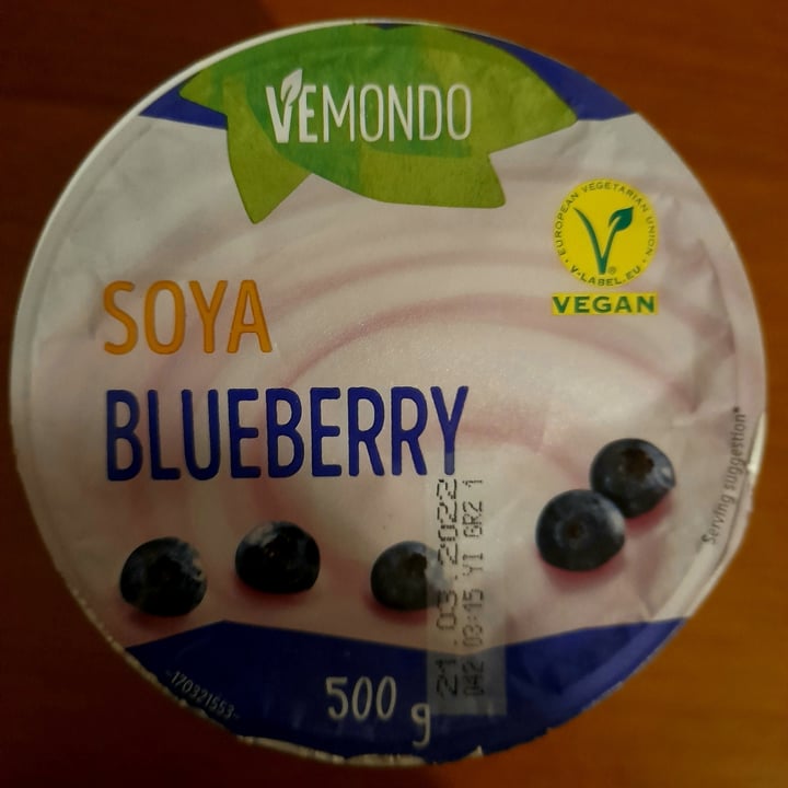 Vemondo Yogurt soya blueberry Review abillion