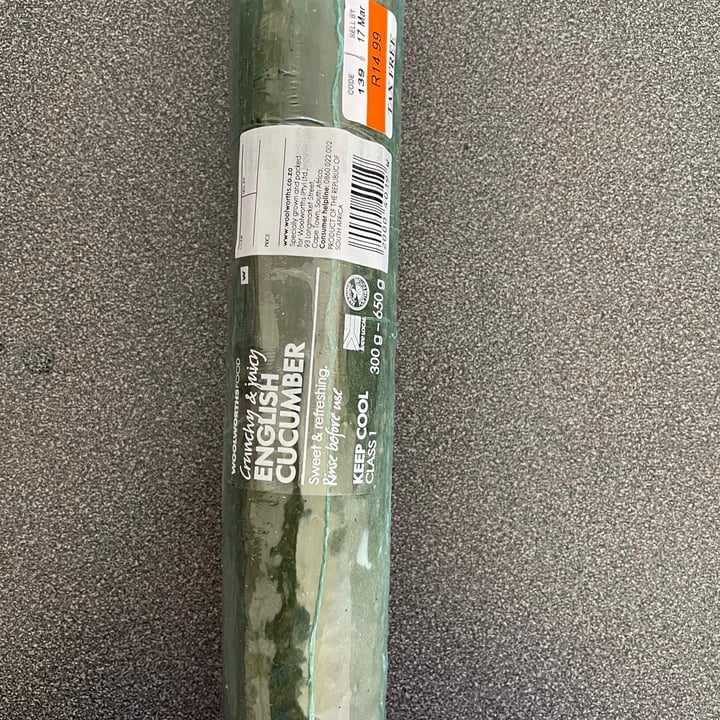 Woolworths Cucumber Review abillion