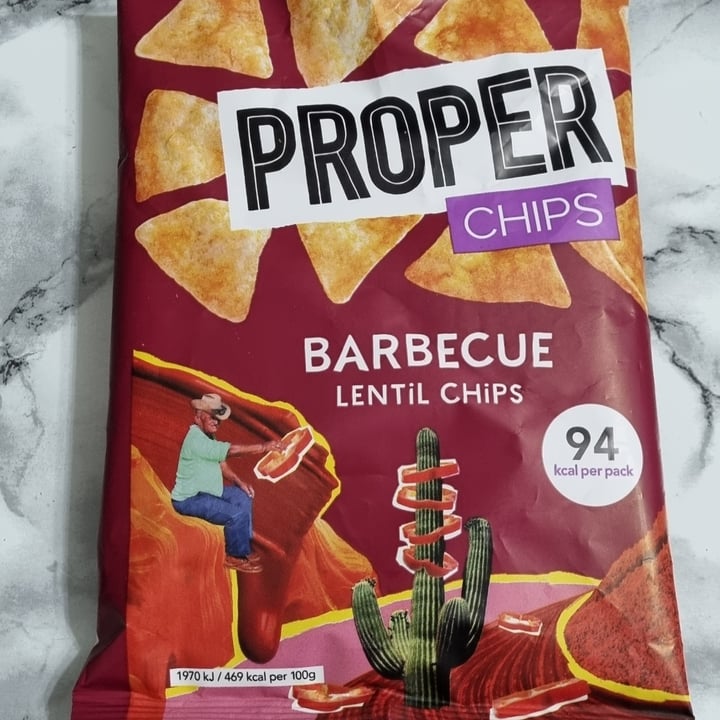 Proper Chips Barbecue Lentil Chips Review abillion